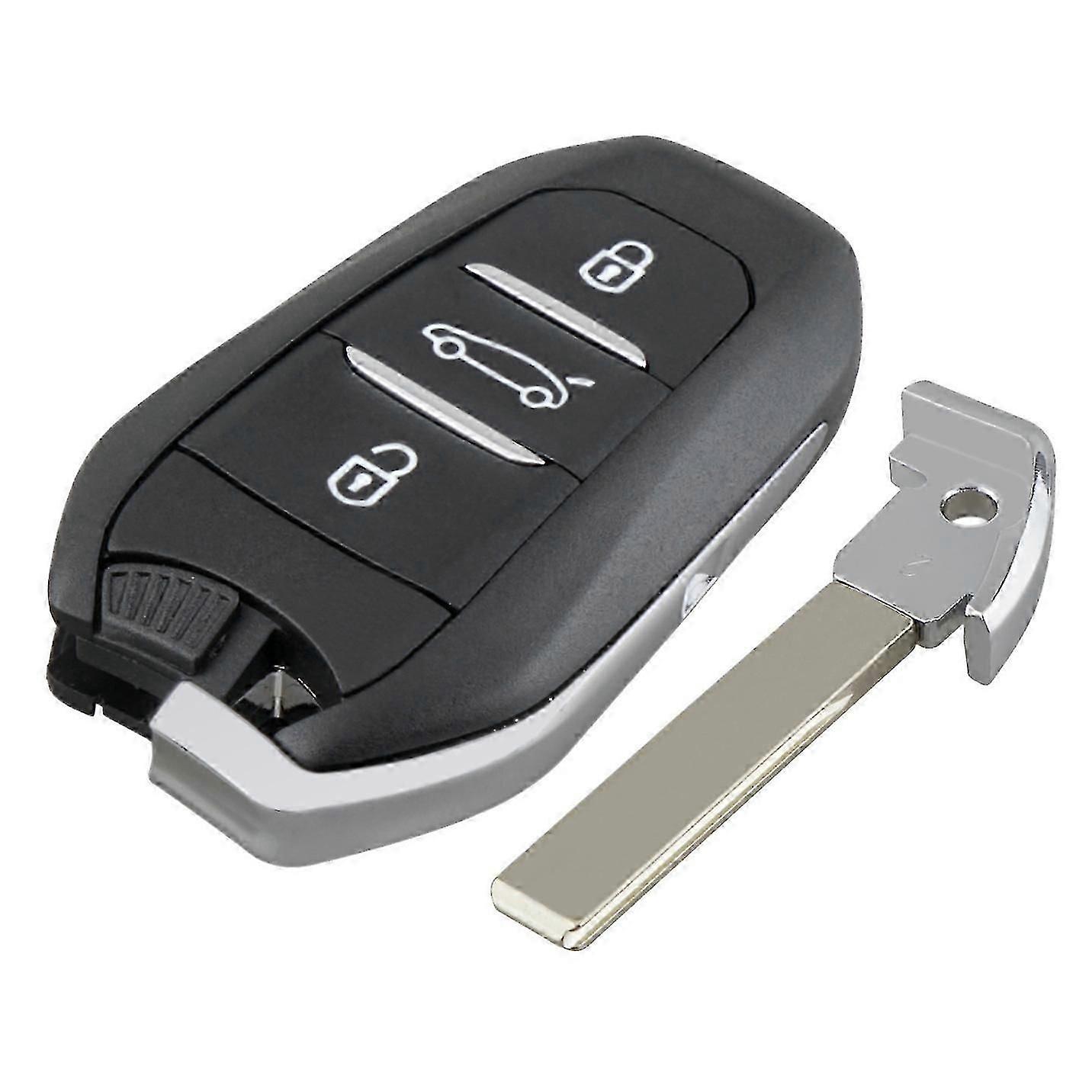 Car Smart Remote Key 3 Button 433Mhz 46 CHIP Fit for 208 3008 508 5008 Expert (C)