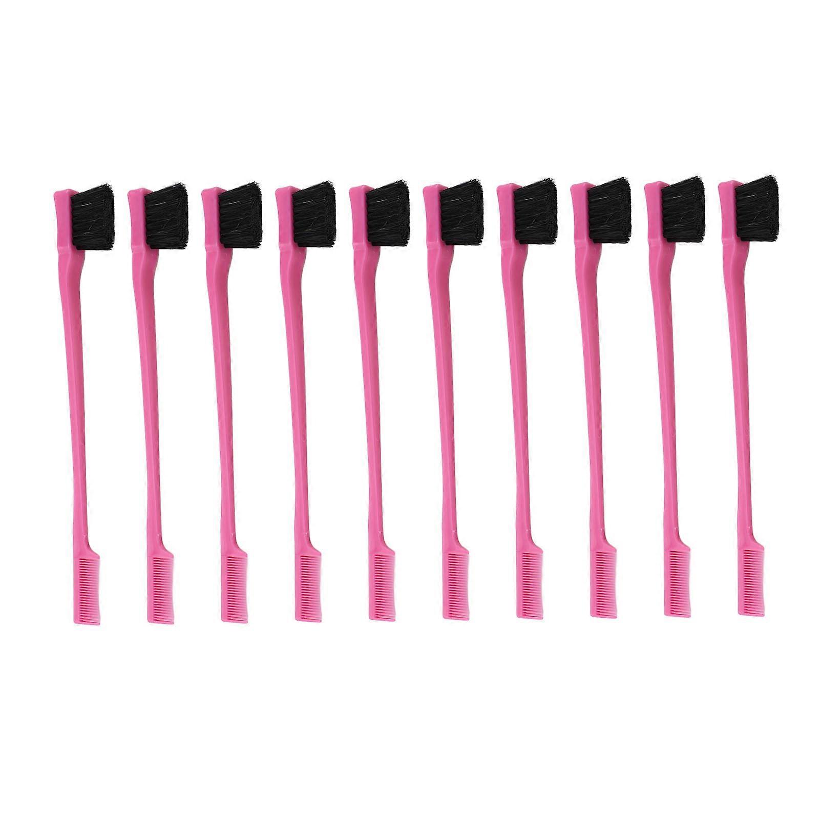 20 Pcs Eyebrow Brush Comb Dual Head Eyelash Makeup Brush Lash Seperating Combs Mascara Applicator Makeup Tool