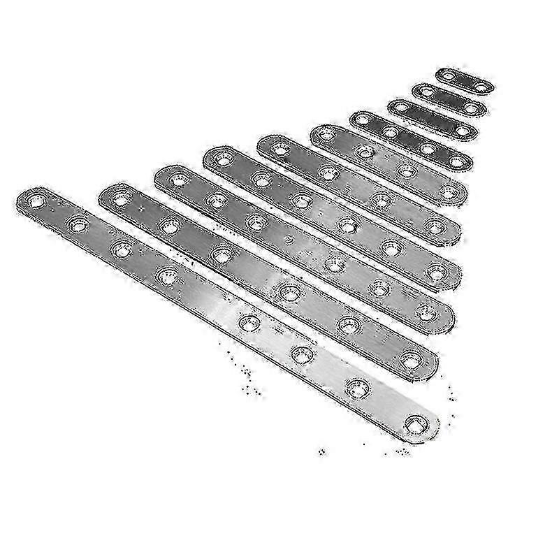 Thickened Stainless Steel Angle Bracket Connector 162x20x2.3mm - Durable Support for Home & DIY Projects
