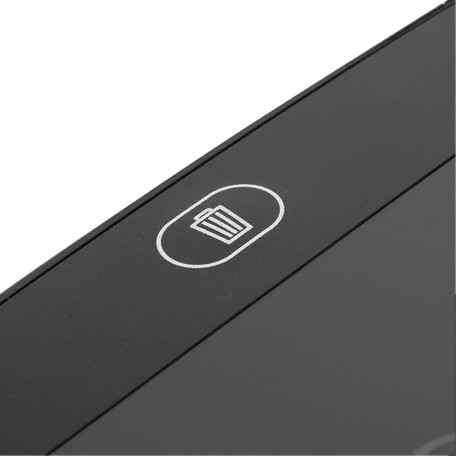 8.5 Inch LCD Writing Tablet Colorful Reusable Electronic Drawing Pad Toddler Drawing Board Toy with Stylus Black