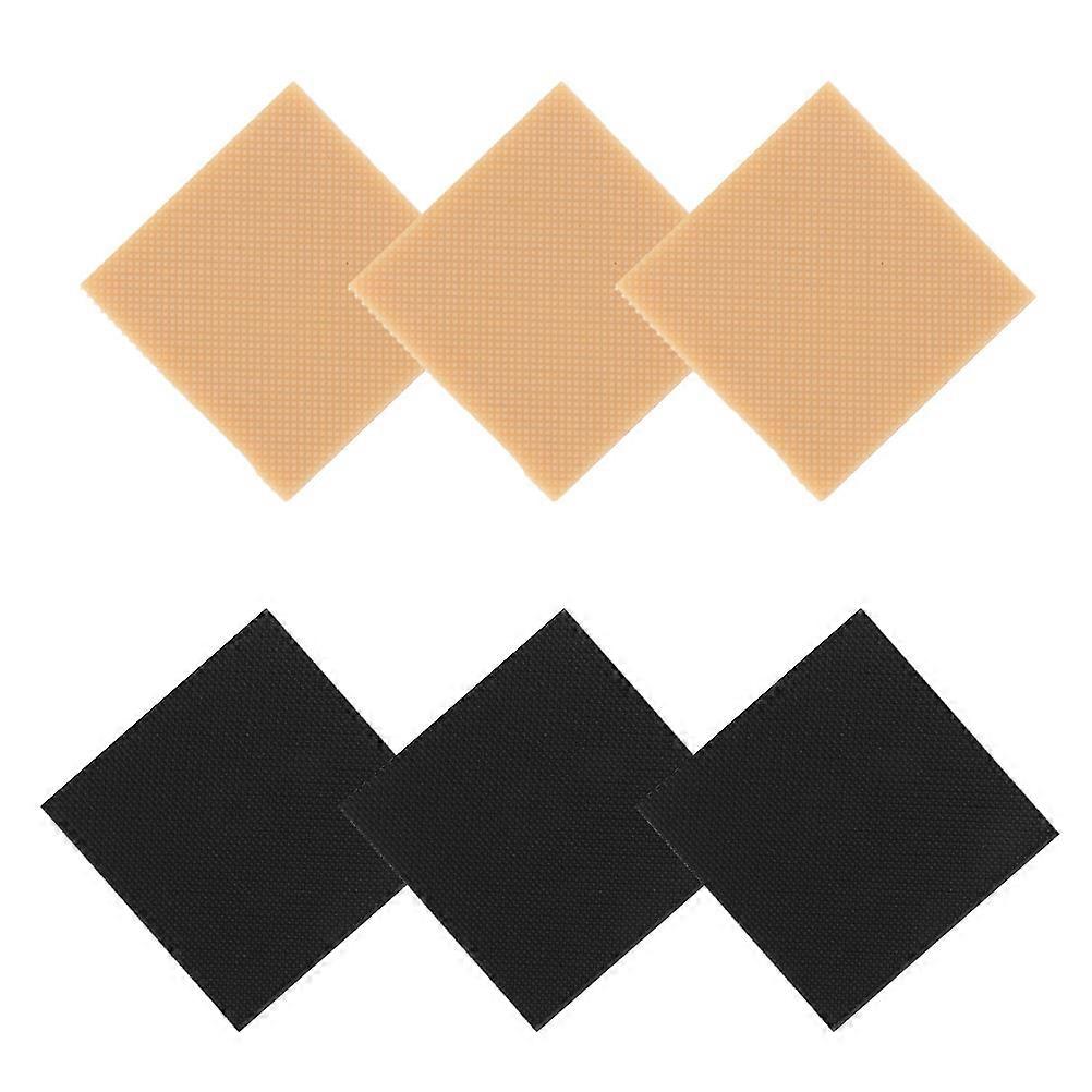6pcs Non Slip Shoe Pads, Wear Resistant Skid Heel Replacement Cushions for High Heels & Flats, for Enhanced Grip on Slippery Surfaces