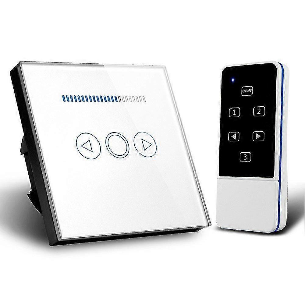 Touch-Dimmer mit Kristallglas-Fernbedienung - Smart Switch