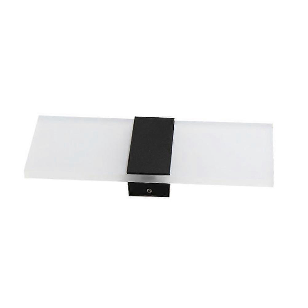 Modern LED Wall Lamp for Bedroom Lighting with Acrylic Material Black Color Stylish Design Brighten Any Space