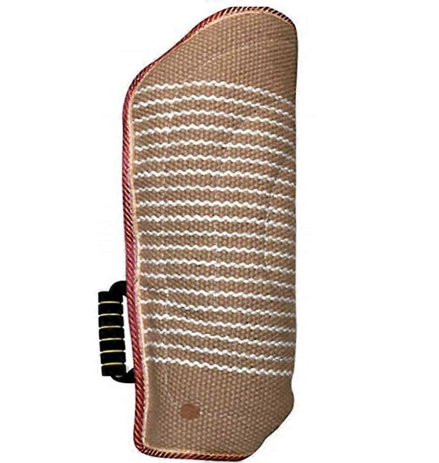 Dog Bite Sleeve Protective Cover With Soft Jute Overlay Handmade With Carrying Handle For Dog Training