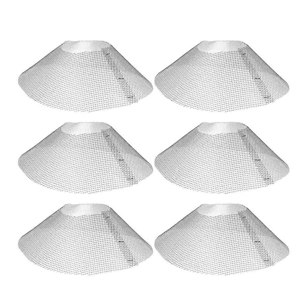 Here's a polished and professional product description based on your input:
**6pcs Bowl Shaped Grease Filter for Range Hoods – High Efficiency