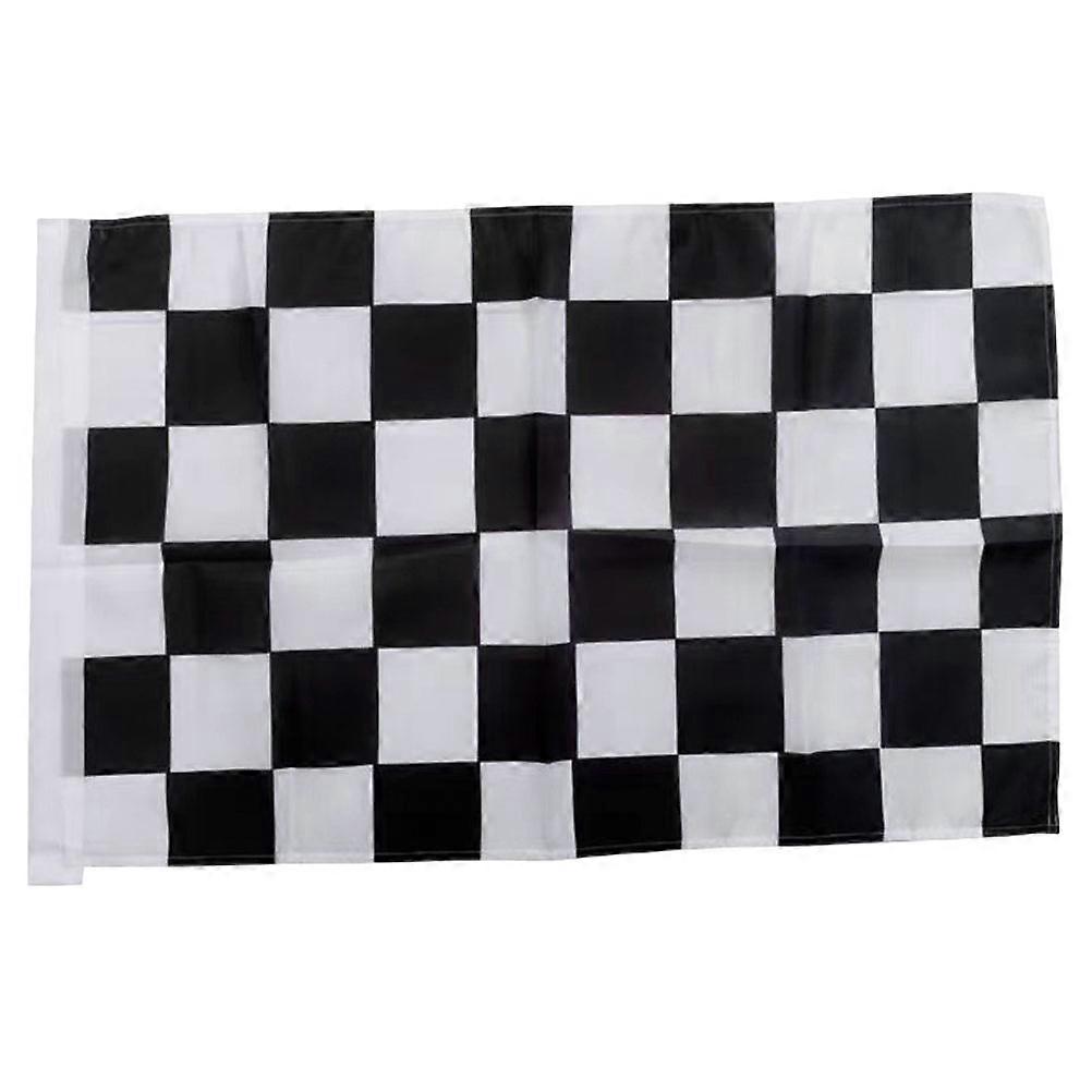 The **Checkered Racing Flag** made from **durable lightweight polyester** is a versatile and eye catching accessory designed for a wide range of
