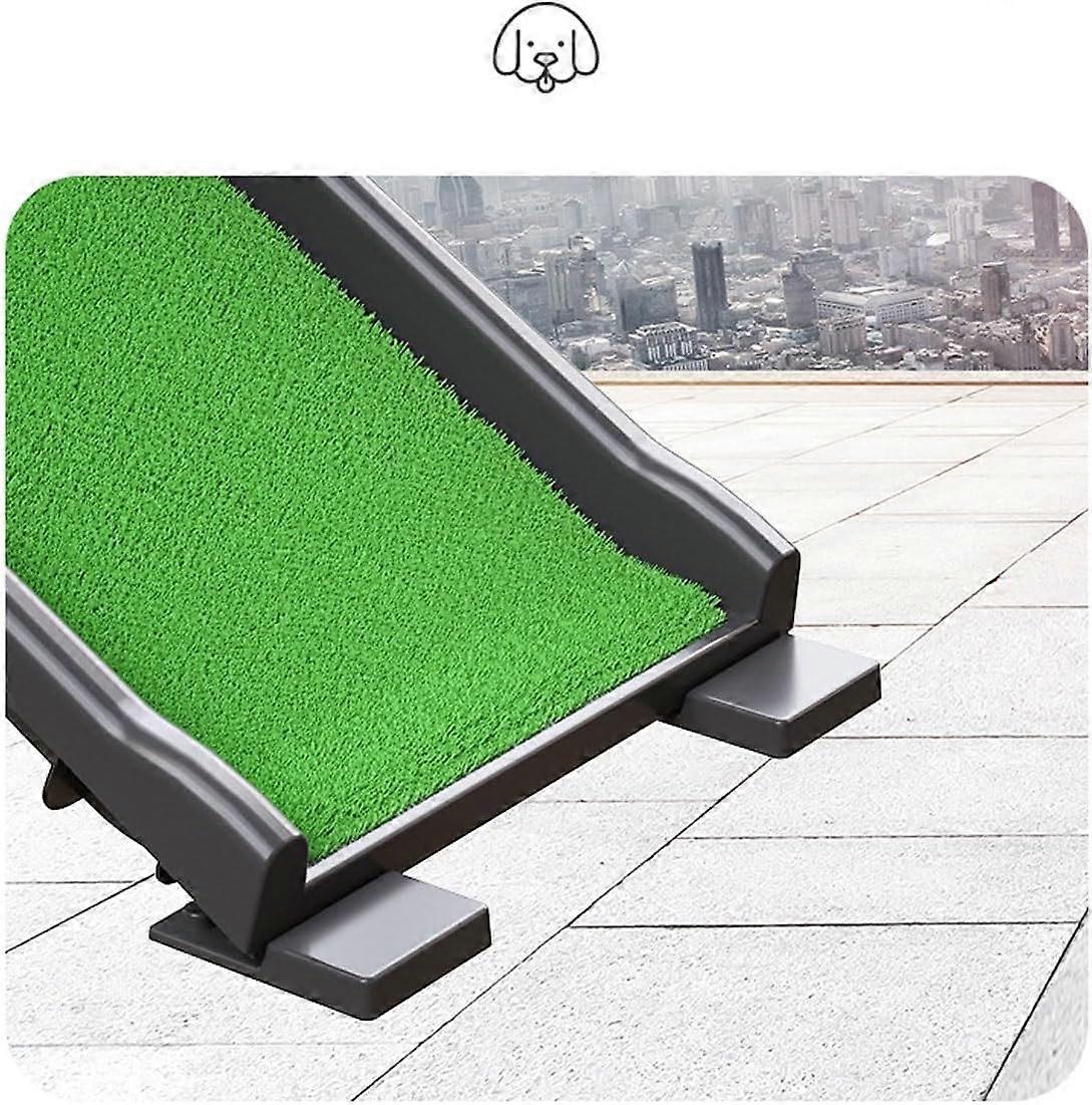 Dog Ramp Car Foldable 155.5 x 40 cm Plastic Non-Slip Car Ramp for Pets ...