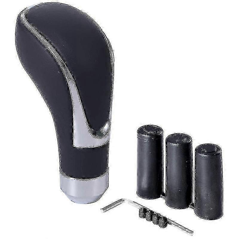 Leather Gear Stick Shift Knob, Compatible With Most Manual Transmissions