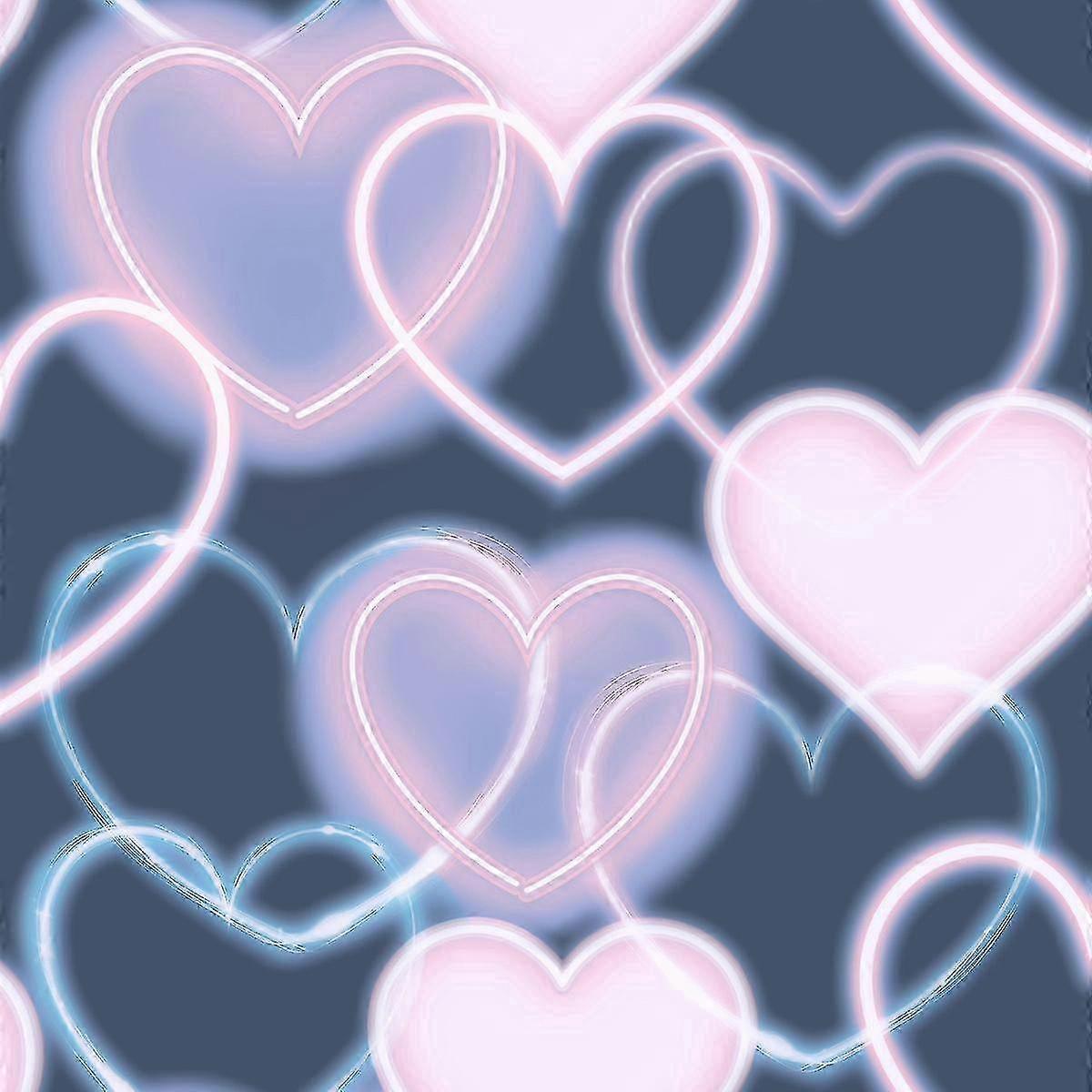 Neon Heart Wallpaper Arthouse