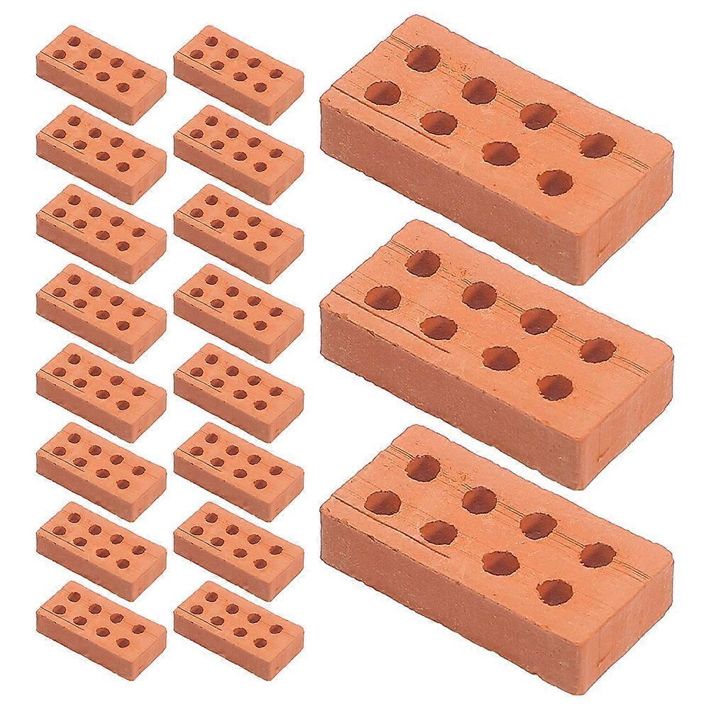 200Pcs Rectangular Mini Bricks For Crafts Ideal For Doll House Decorations In Educational Activities With High Realism