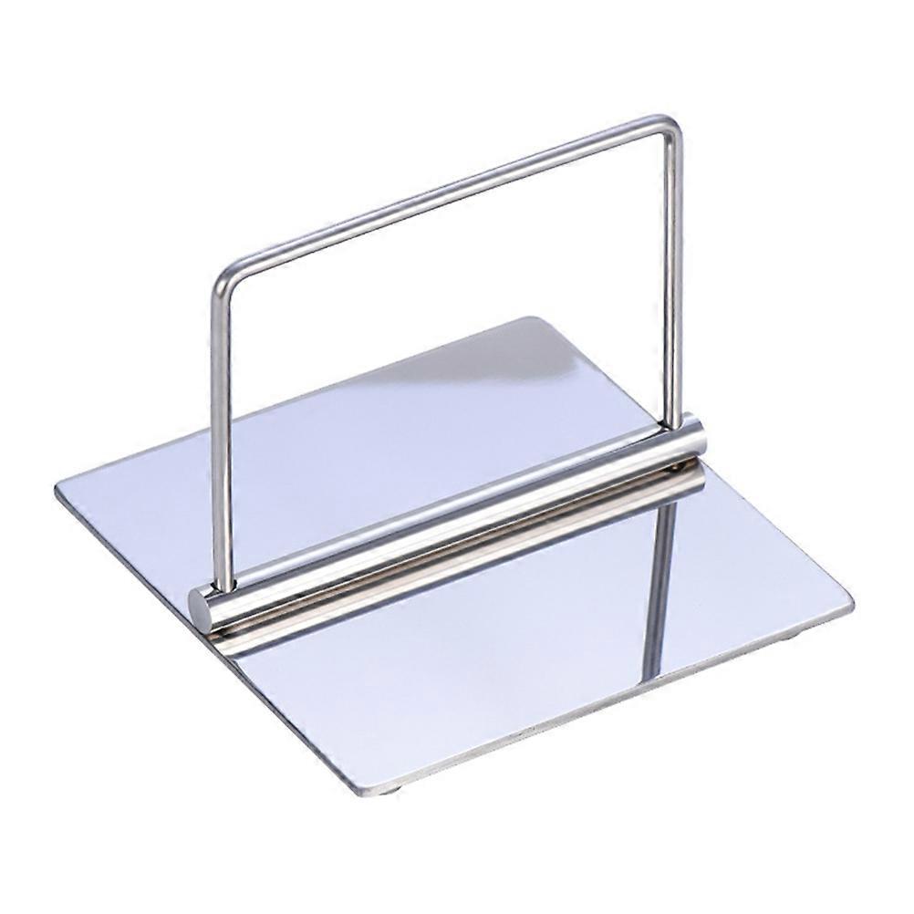 Tissue Holder Paper Rack with Stainless Steel Construction for Home Use Silver 1 Pc