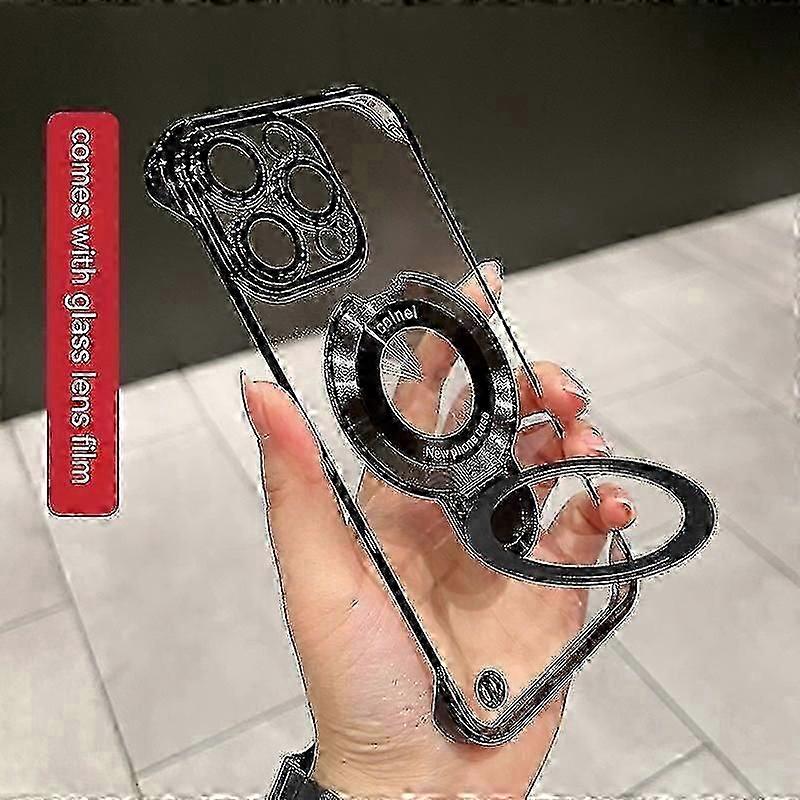 Airbag Anti-fall For Iphone Case With Invisible Ring Stand For Iphone 15 Series