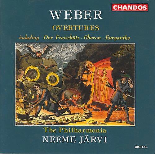 C.M. Weber Von - Overtures  [COMPACT DISCS] USA import