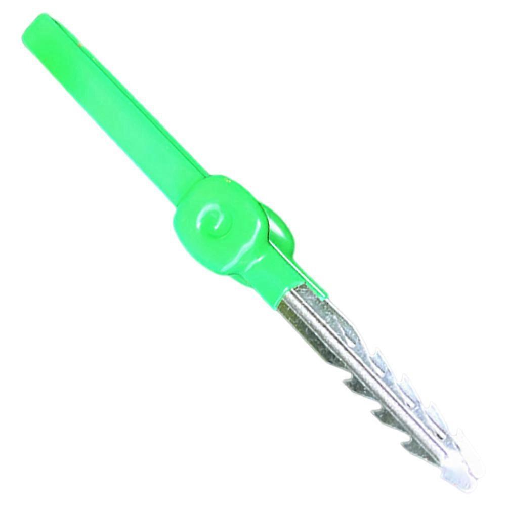 Durable Garden Tweezers for Plant Crafts with Stable Grip Lightweight and Safe to Use Green