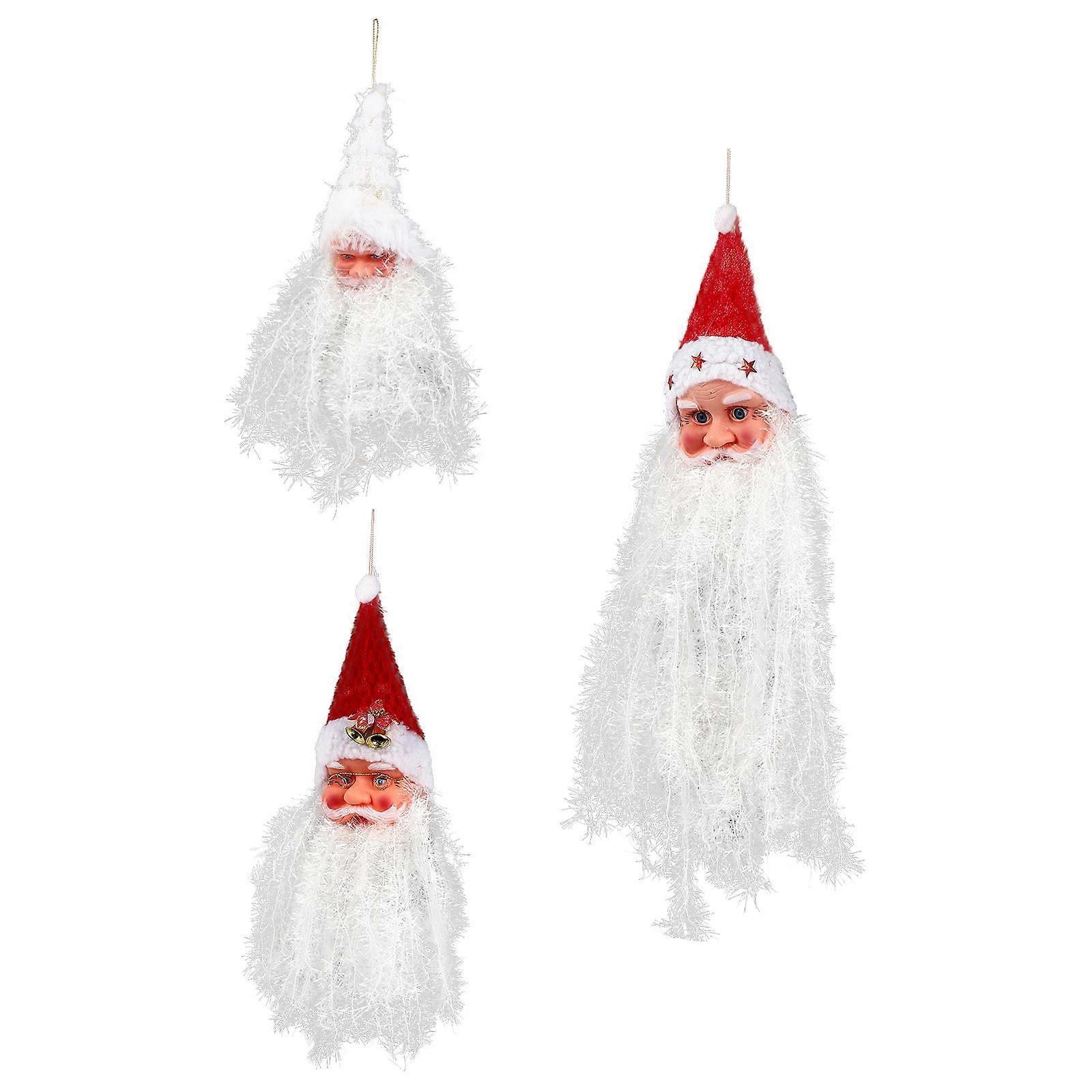 Crafting Santa Pendant, Ideal for Christmas Decorations, Sturdy Material