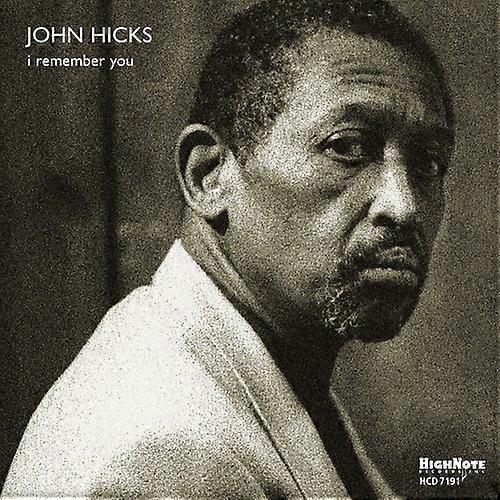John Hicks - I Remember You  [COMPACT DISCS] USA import