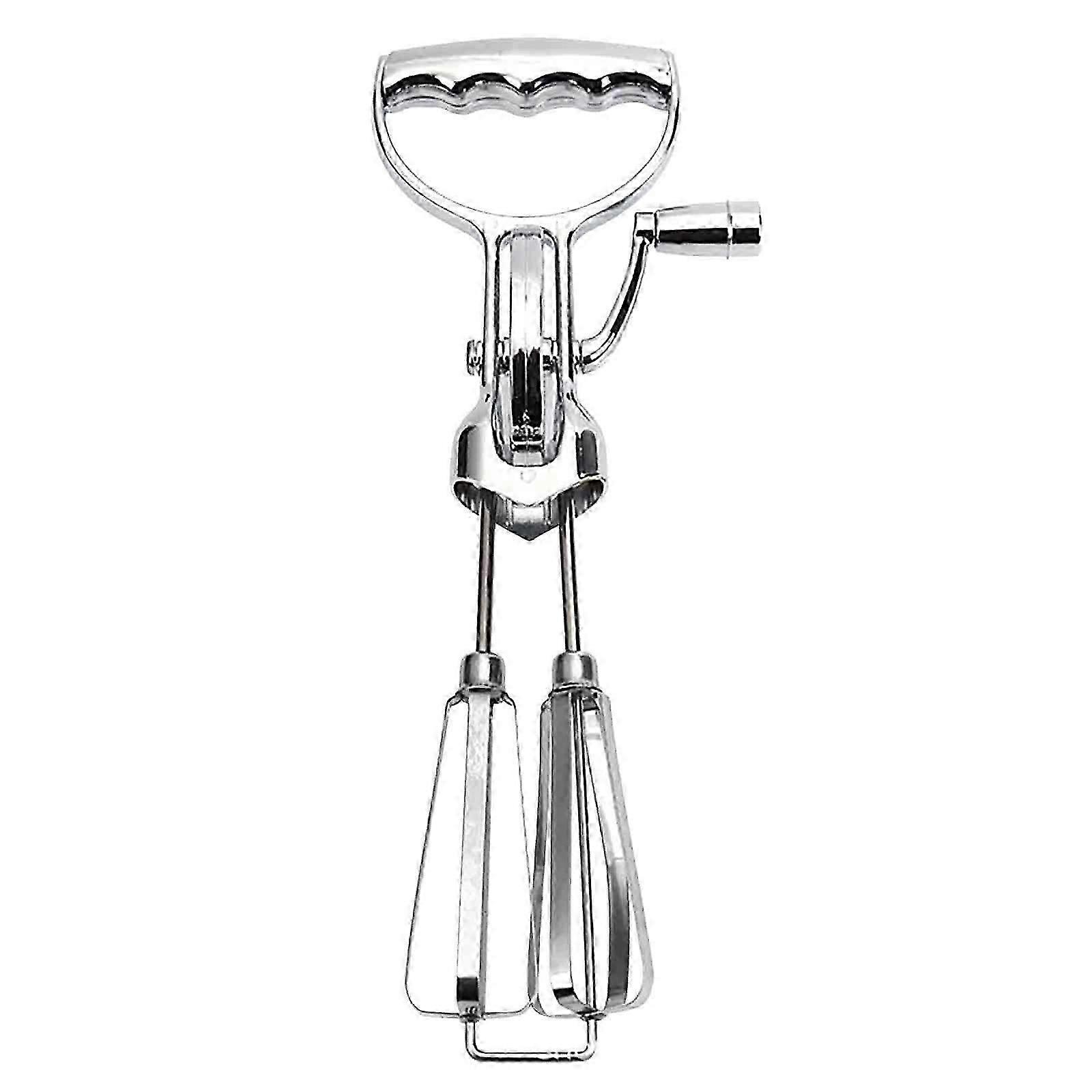 Stainless Steel Stirrer Classic Manual Crank Stirrer Handheld Rotary Stirrer - Handheld Whisk