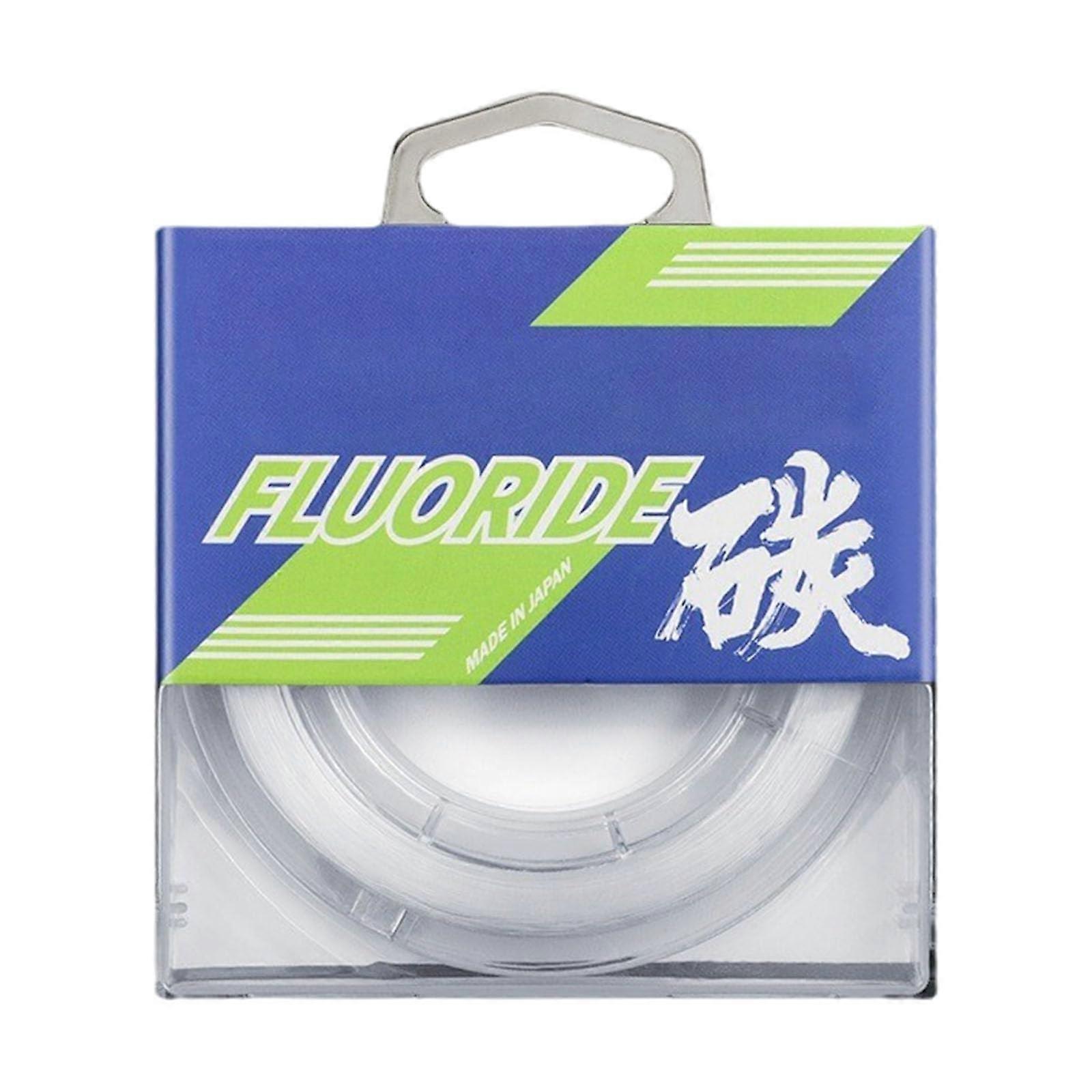 Fluorocarbon fishing line, abrasionresistant, 0.11 mm0.54 mm, fast sinking line, low light refraction, 50 m/100 m. Ref: 4680