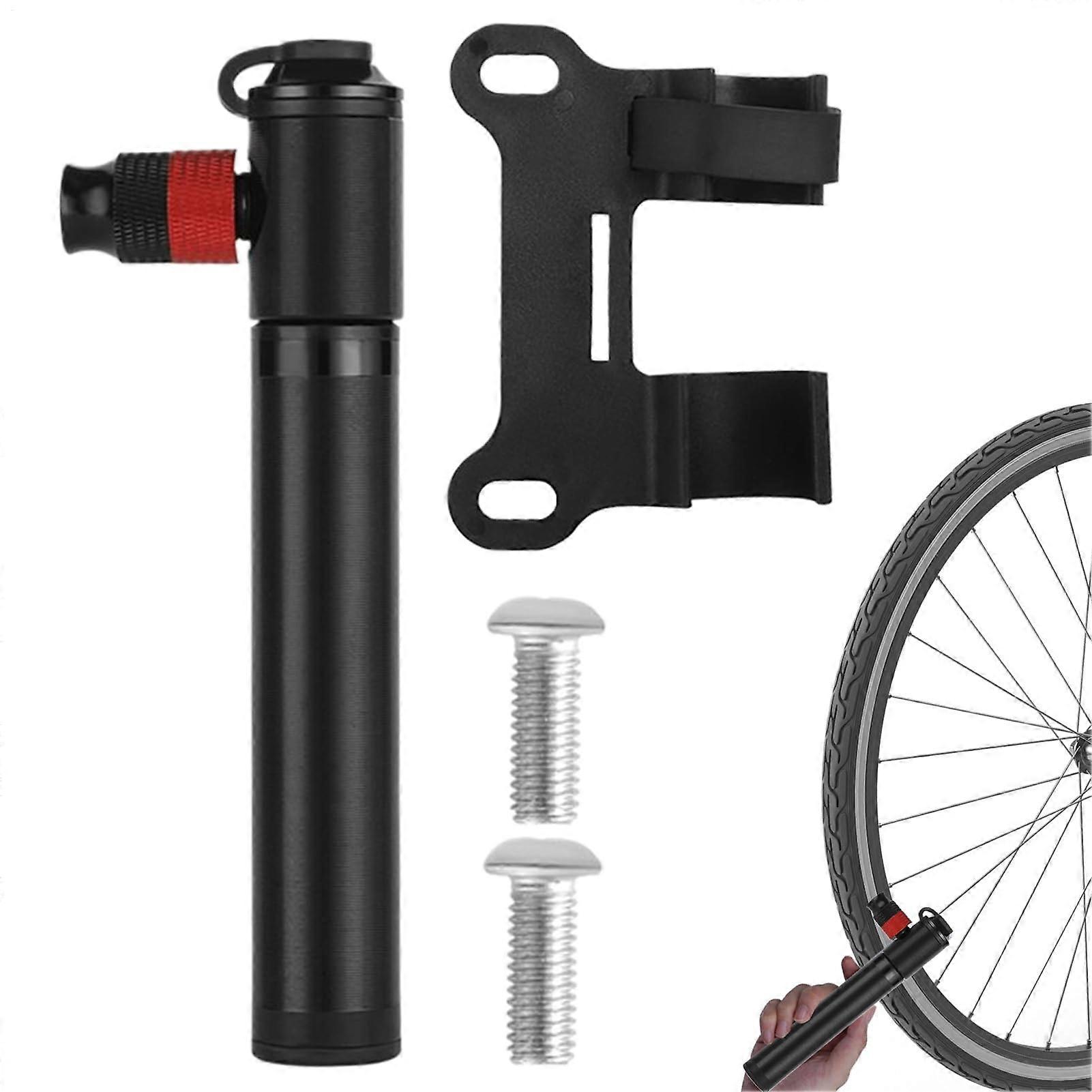 Portable CO₂ Mini Bike Pump, Quick Inflator with Dual Valves for Scooter, Motorcycle, and Bicycle