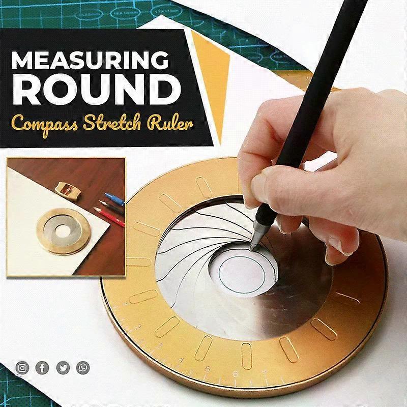 Stainless Steel Compass Compass Adjustable Ruler for Drawings Creative Development Circle Tool Round Measurements Woodworking Tools