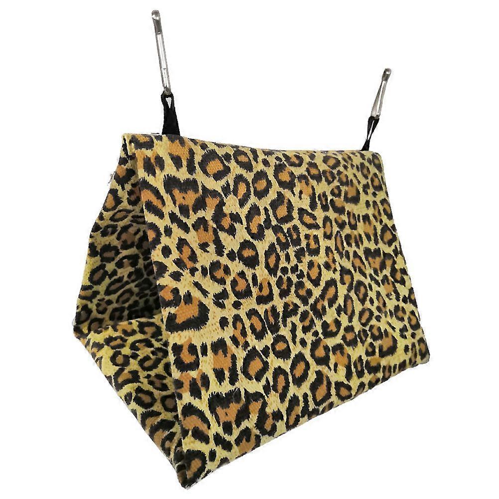 Hanging Hammock For Birds Beautiful Pattern Pet Hammock Large Size Indoor Use Comfortable Living Place 1Set