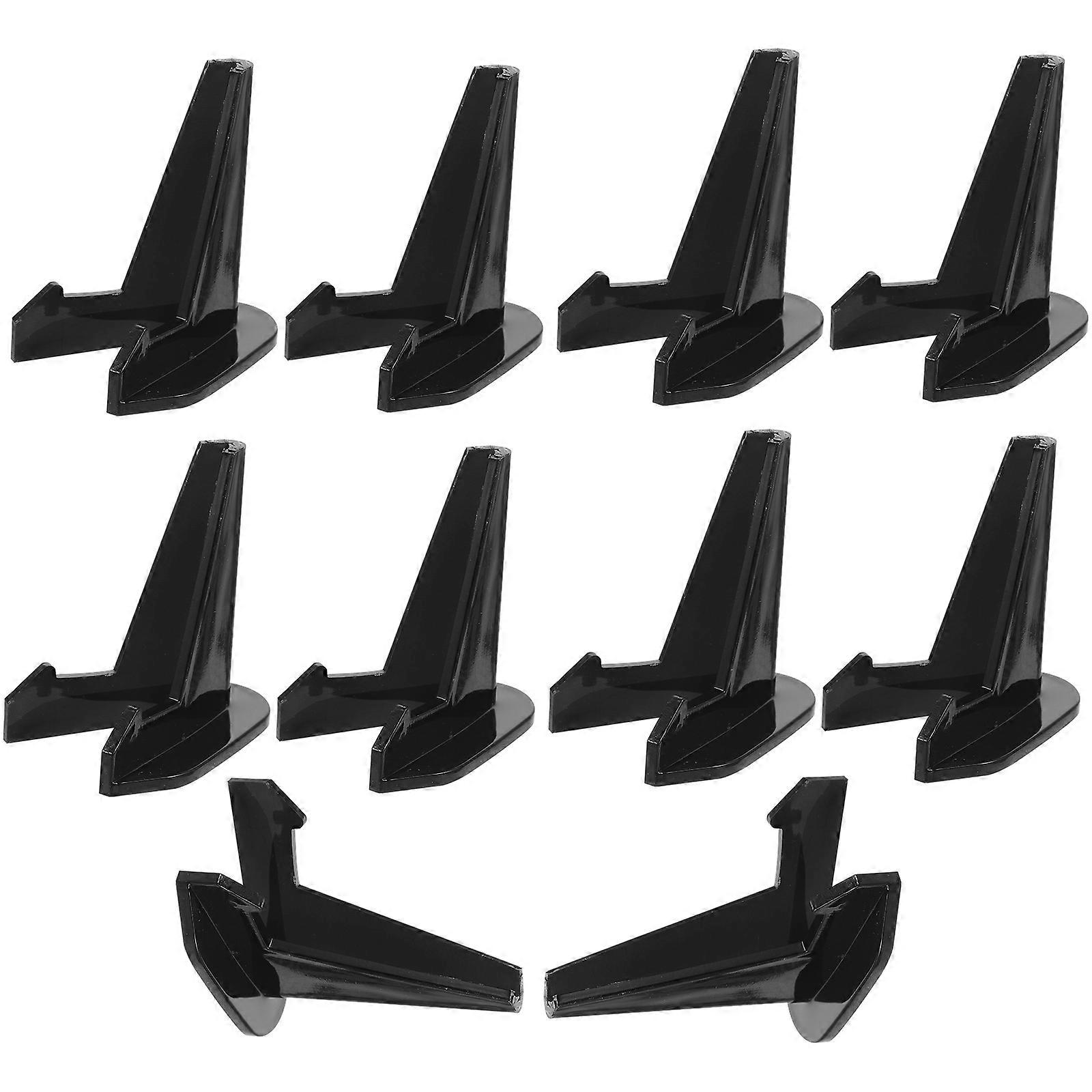 Acrylic Display Stand for Collectibles Photos and Cards Black Small Size Fits Most Tables