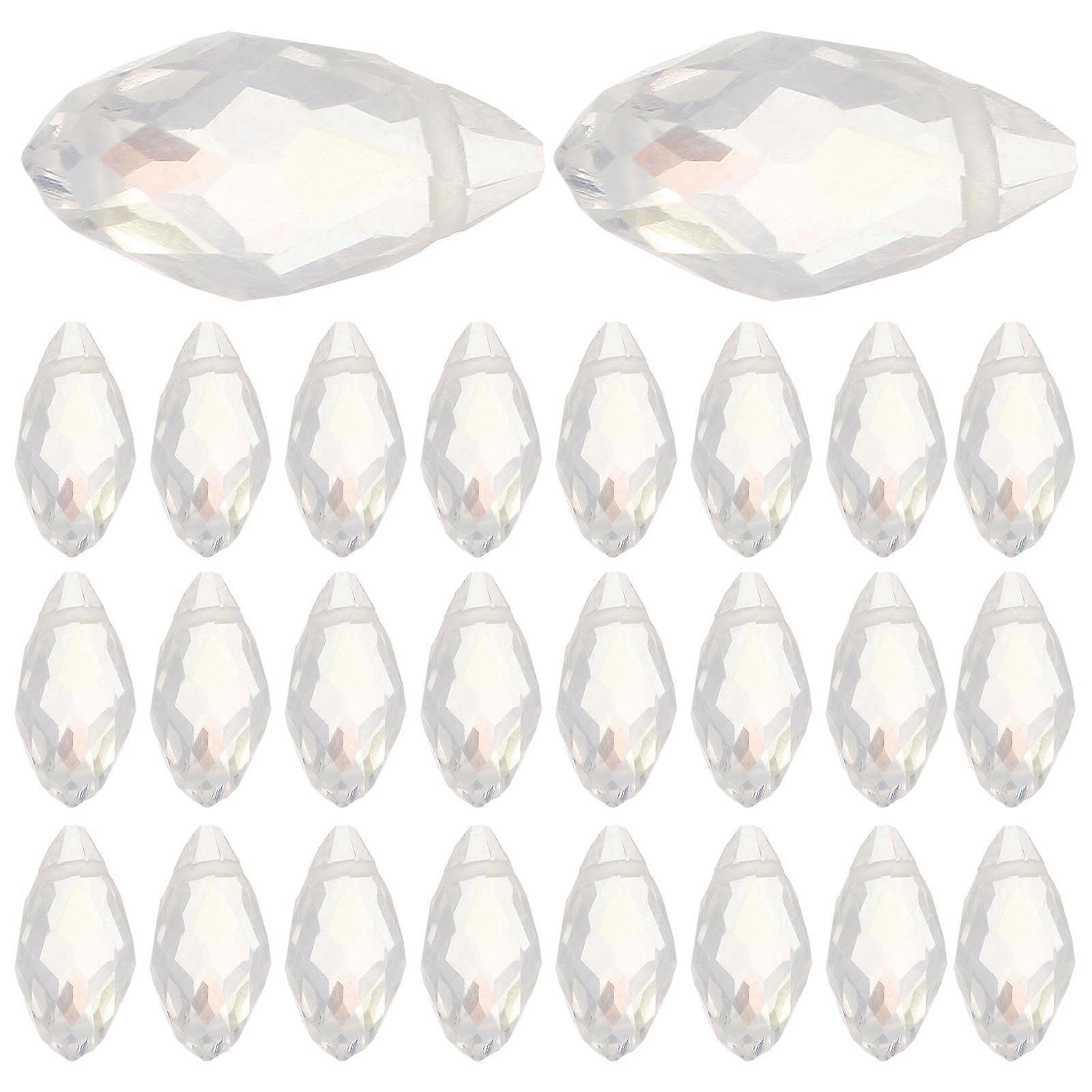 Transparent Glass Beads for Necklace Making Lightweight and Durable with 4mm Size
