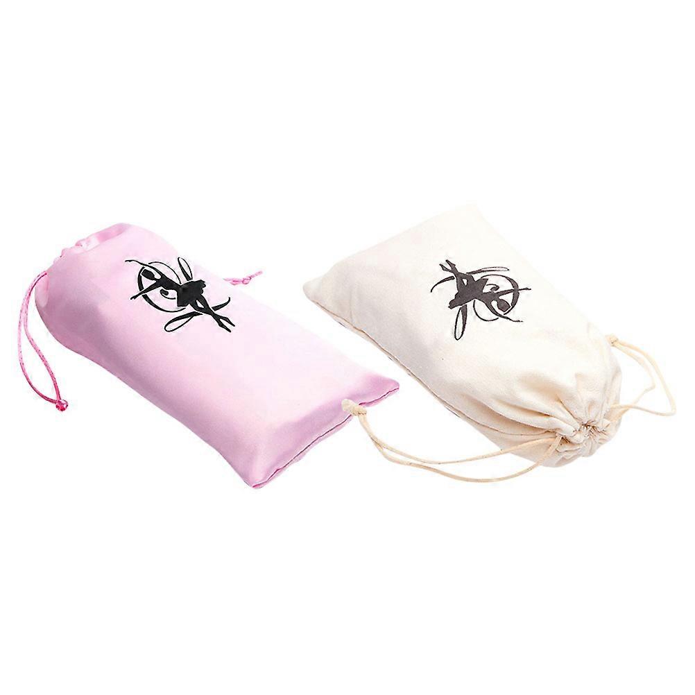 Ballet Dance Shoe Bag for Storage Comfortable and Flexible 1Pair Drawstring Pouch