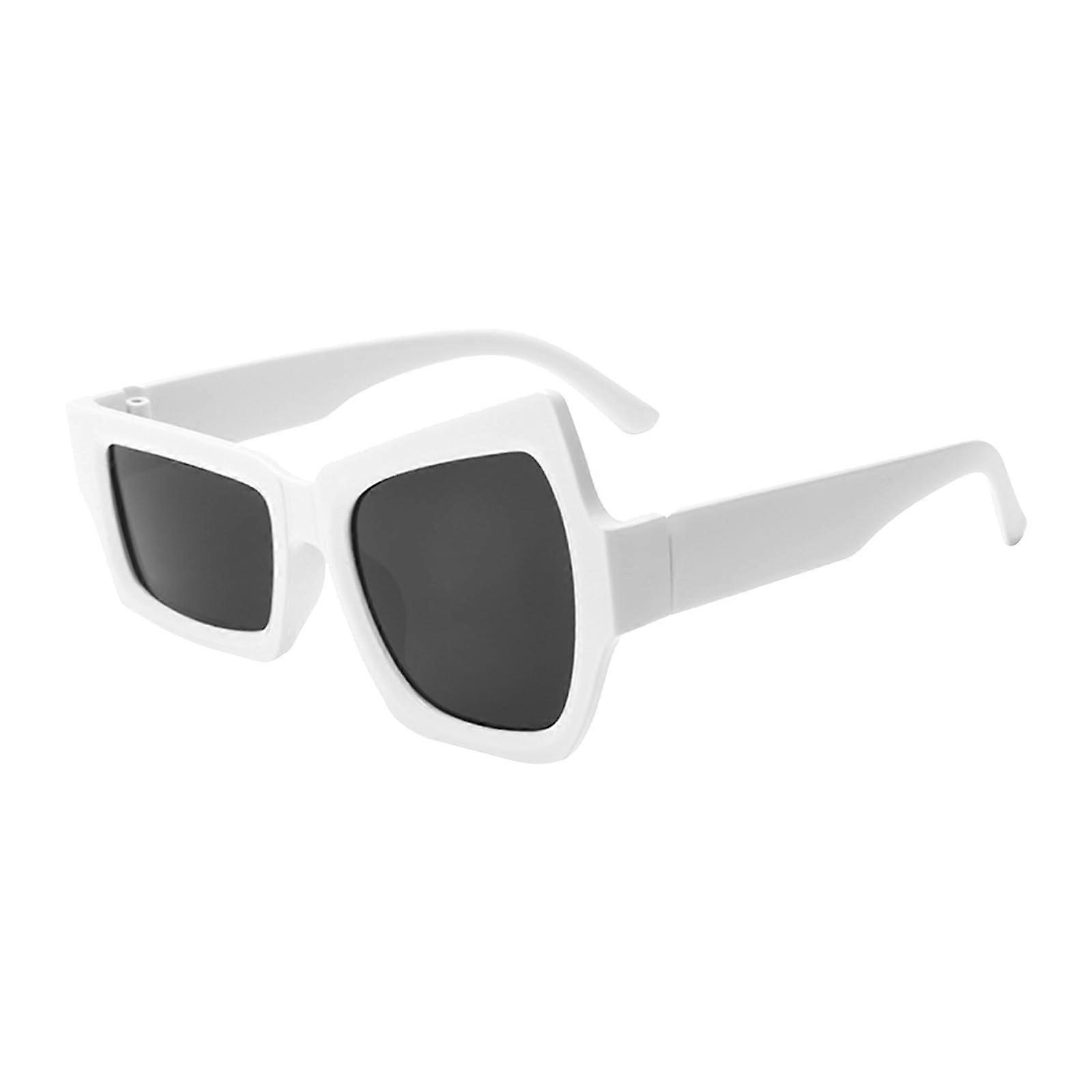 Generico Quirky Sunglasses, Asymmetrical, Funny Irregular Shaped, Lightweight for Parties