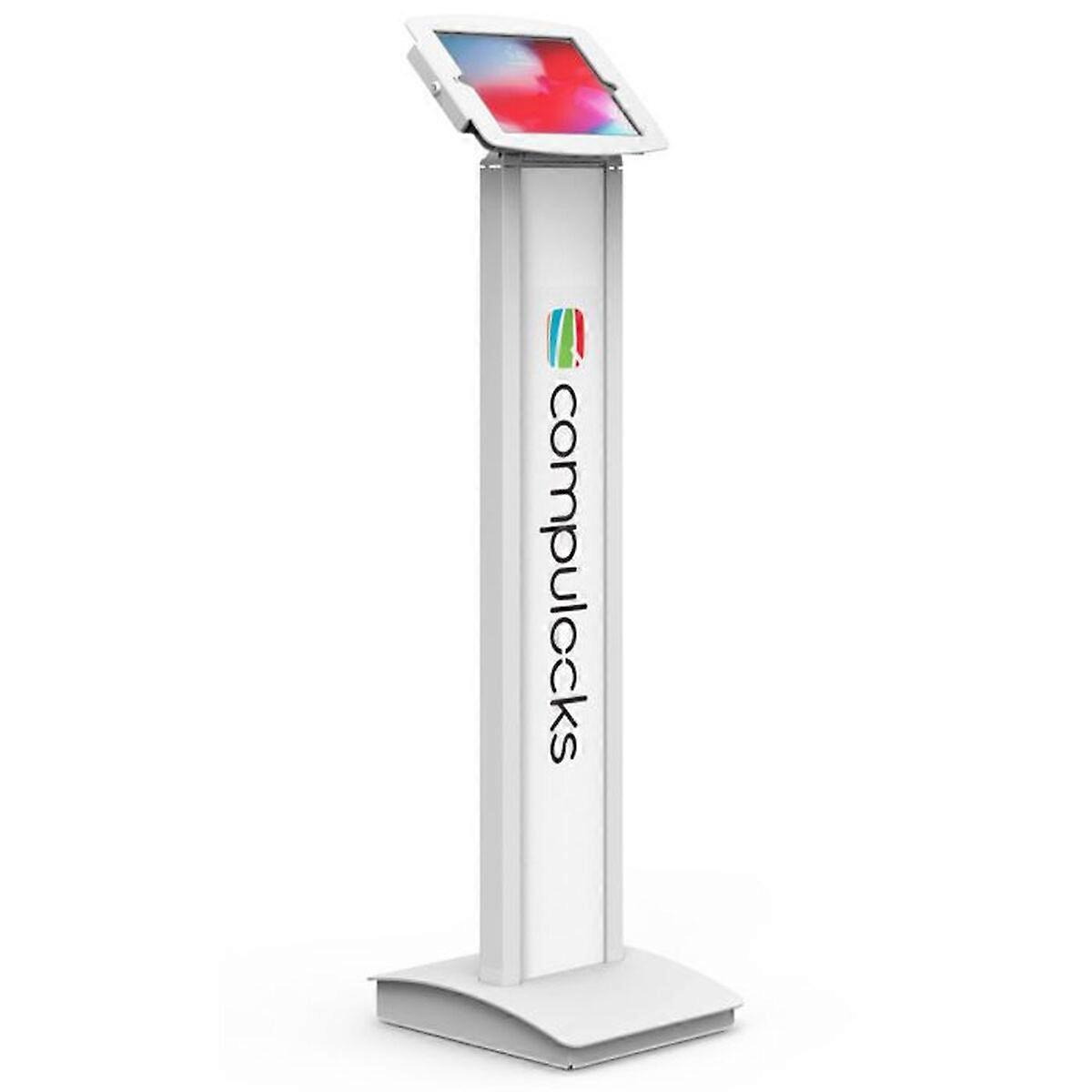 Tablet Mount Compulocks Floor Stand White