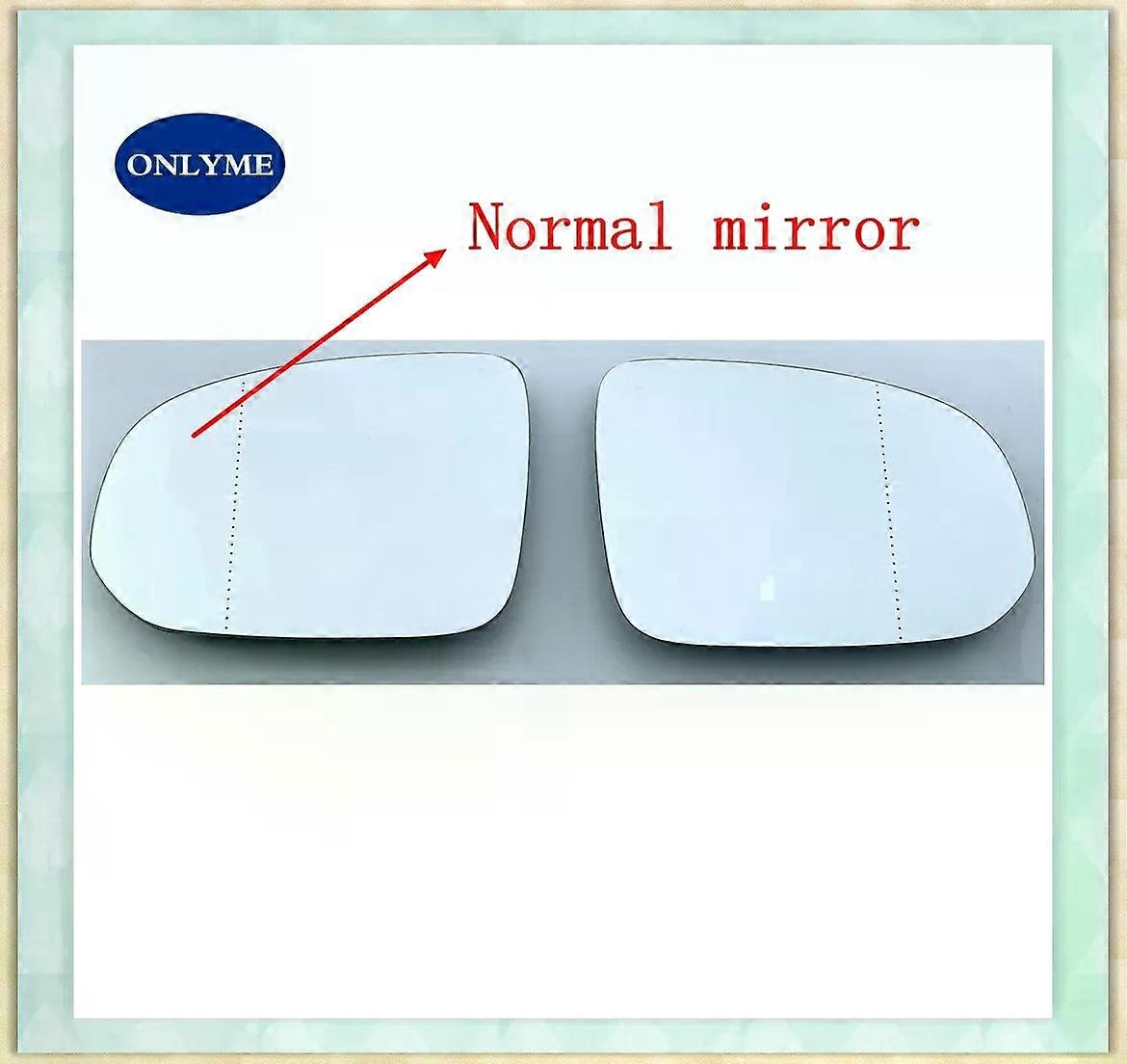 Car heated wide angle mirror glass with blind spot warning for VOLVO XC60 2018 2019 2020 2021 2022 2023