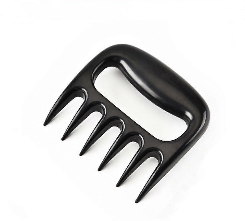 Bear Claw Meat Grinder Tear Meat Tools Bear Claw BBQ Tear Meat Food Fork Points As Meat Barbecue Tools In The Kitchen,1PCS Black,10.8 * 11cm