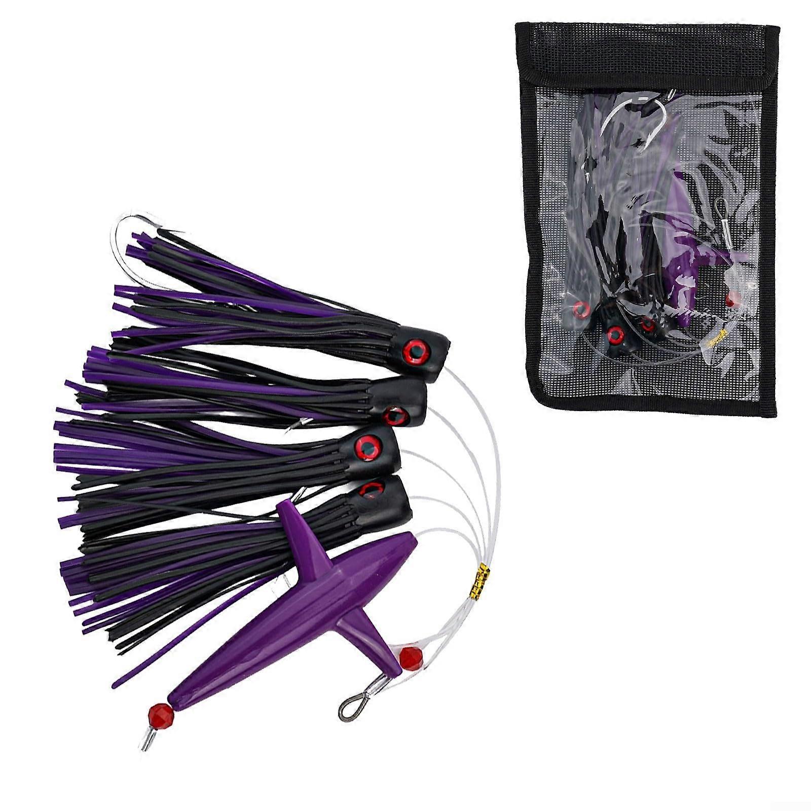 Innovative Feather Rig Bird Trolling Lures for Tuna and Sailfish Fishing C5, 6-Inch Size, Durable Material, High Visibility