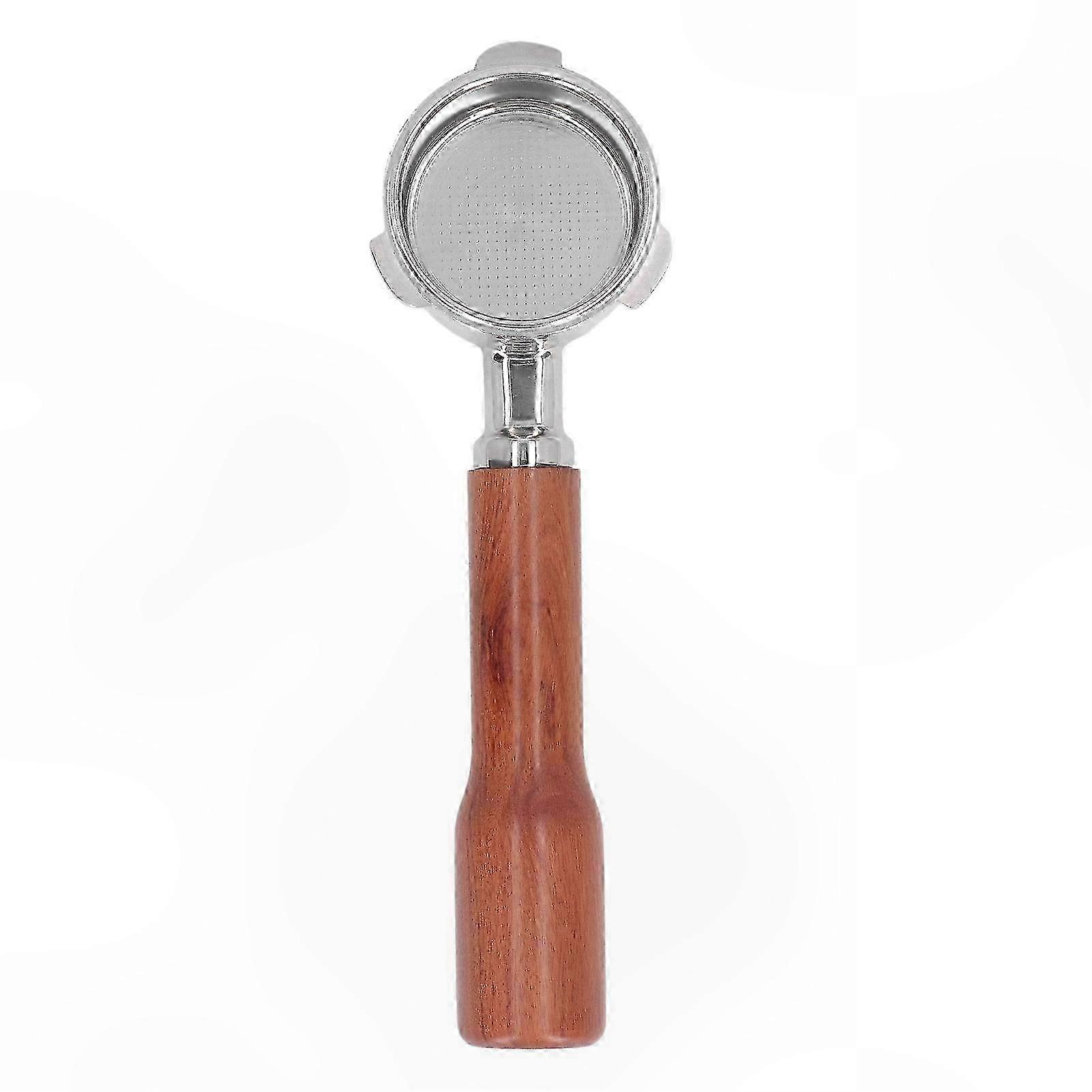 Stainless Steel Bottomless Portafilter with 3 Ears for Espresso Machines, 51mm Size Compatible with Donlim Models hwy