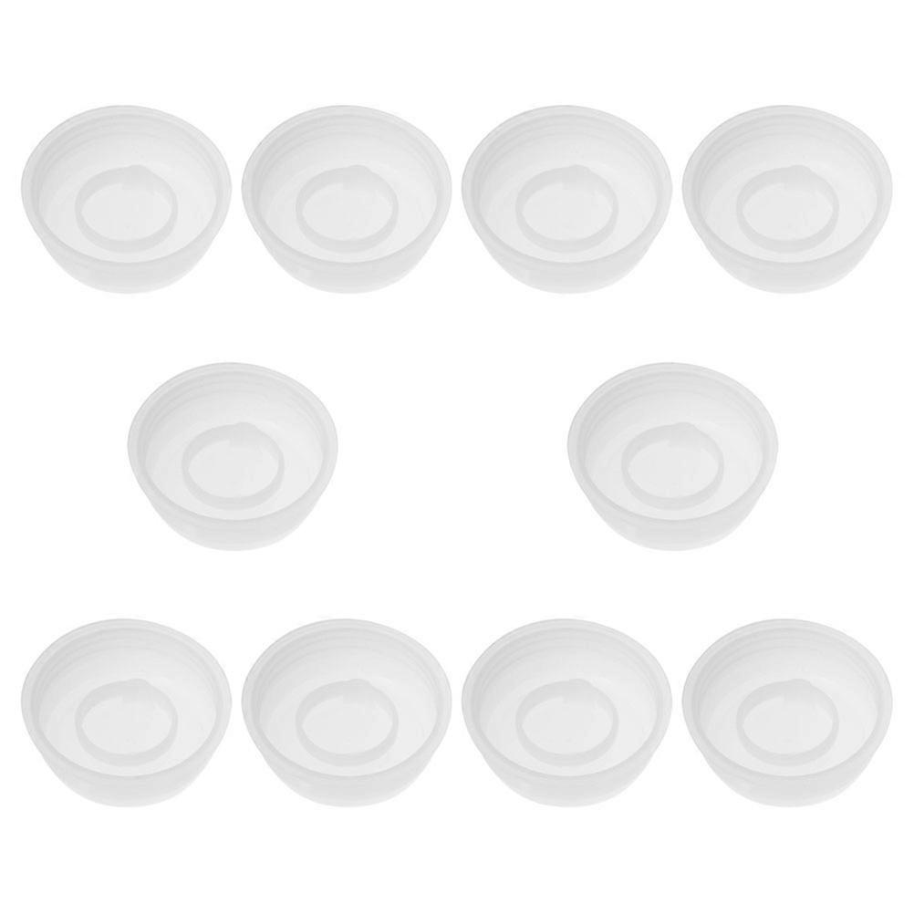 10pcs Drum Lids Bung Caps Water Drum Plugs with Pull Ring Plastic Barrel Lids Replacement