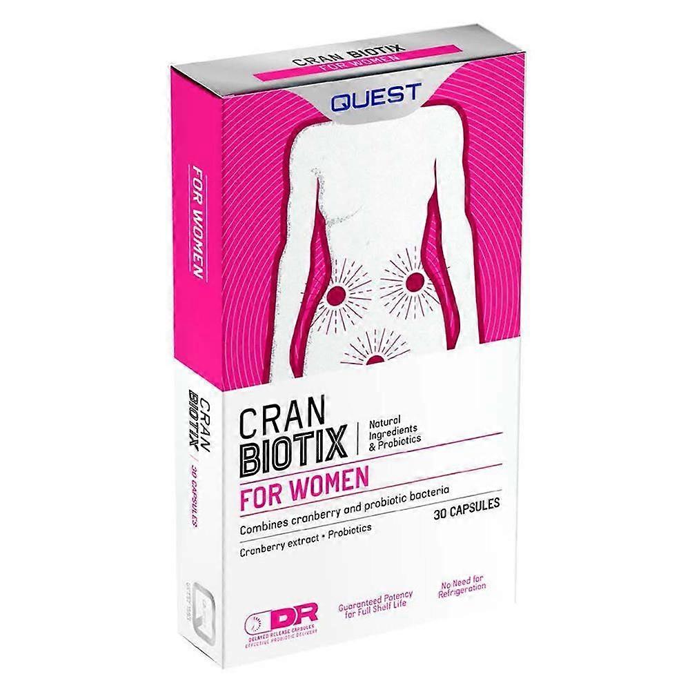 Quest CRAN BIOTIX 30 Capsules - 4 Pack