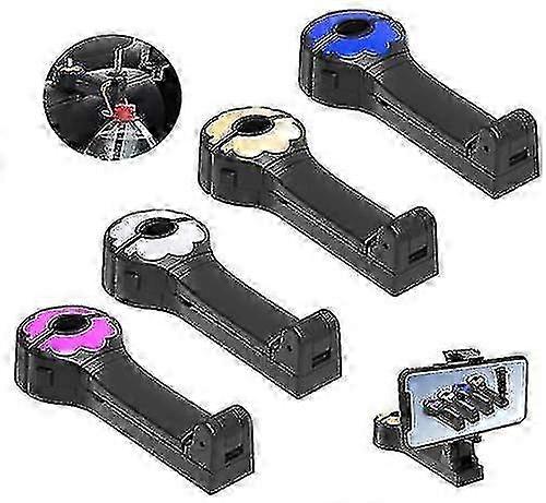 2 in 1 Car Headrest Hook with Phone Holder for Mobile Devices - Blue Universal Accessory