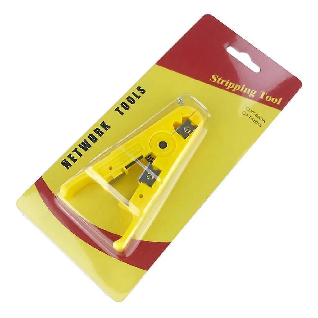 Wire Strippers Hand Tool Pliers for Crimping Multi MultiWire Yellow Blister Packa C