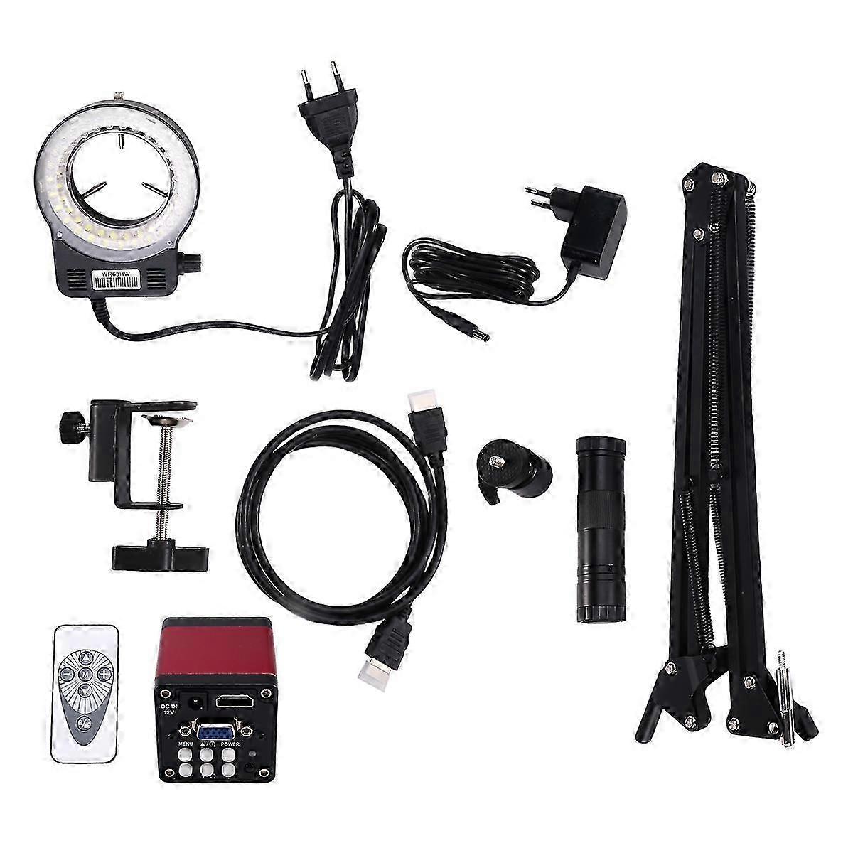 HD Electron Microscope by YIZHAN - 100cm Working Distance, HDMI-Compatible VGA 1080P Video Inspection