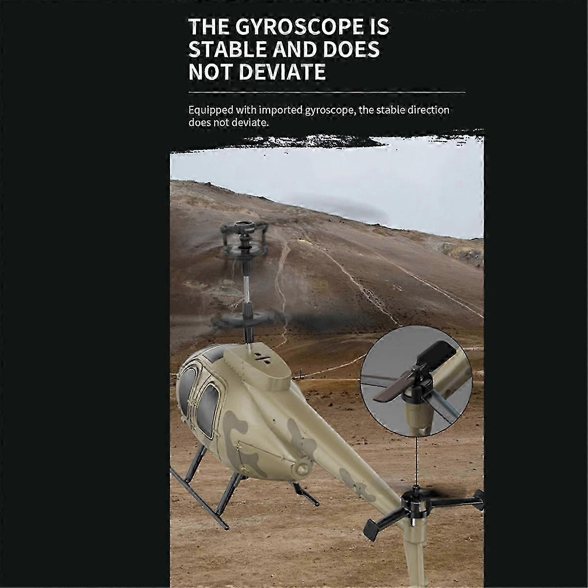 3.5CH RC Helicopter 6-Axis Gyro Stabilized Altitude Hold Remote Control Aircraft Hobby Toys for Beginners