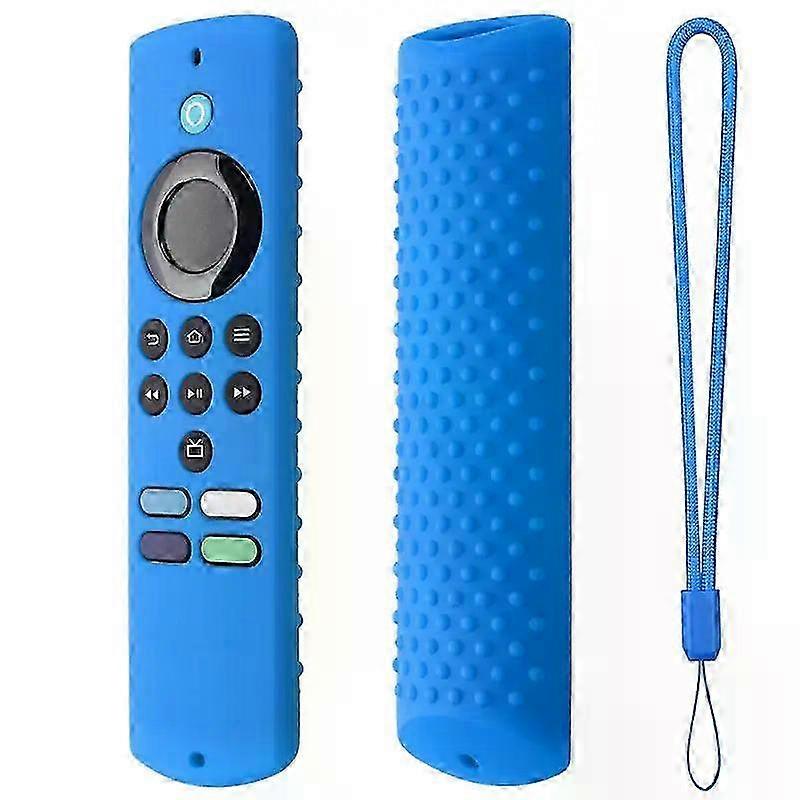 Protective Silicone Case Cover for Amazon Alexa Fire TV Stick Lite 2021 Remote Control Shockproof Version
