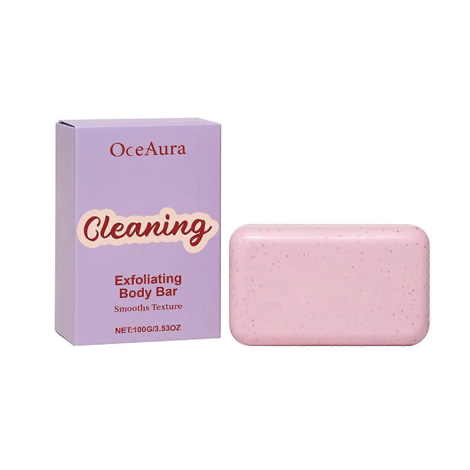 Exfoliating Body Bar Exfoliating & Smoothing Bar for Dry & Textured Skin Hydrating, Smoothing, Gentle Exfoliation Safe for Sensitive Skin