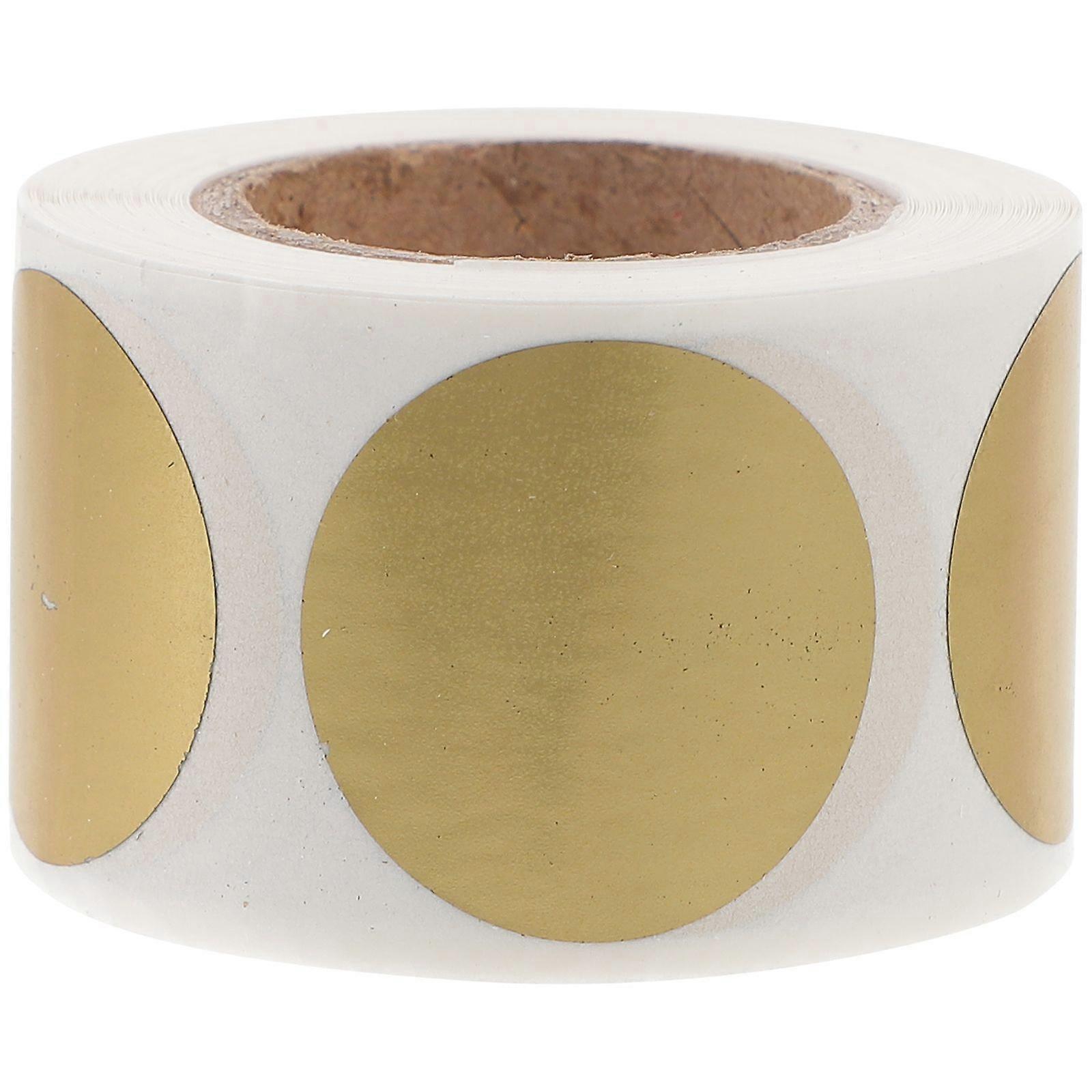 1 Roll of Scratch Coating Stickers Round Scratch Off Stickers Adhesive Scratch Stickers DIY Scratch Stickers