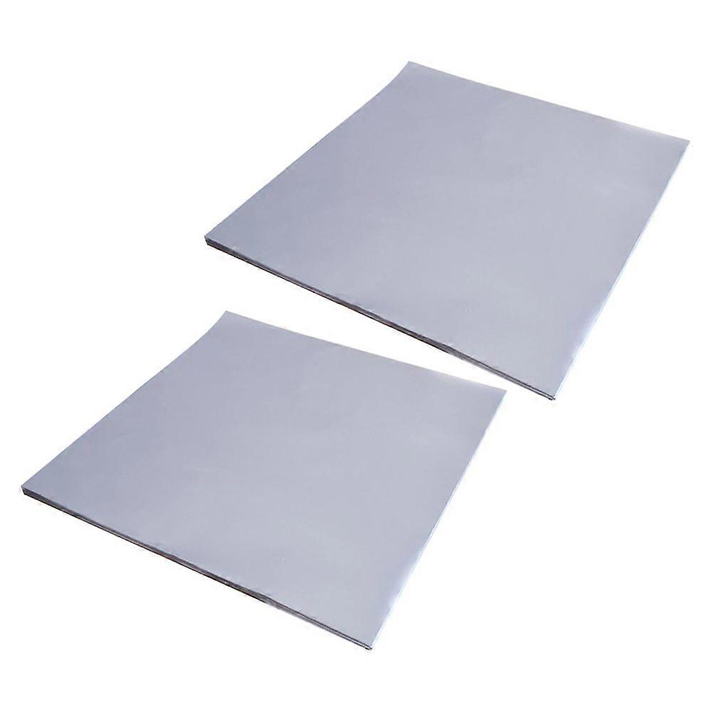 50 Sheets of Household Foil Sheets Professional Baking Papers Multi-function Tin Foil Papers