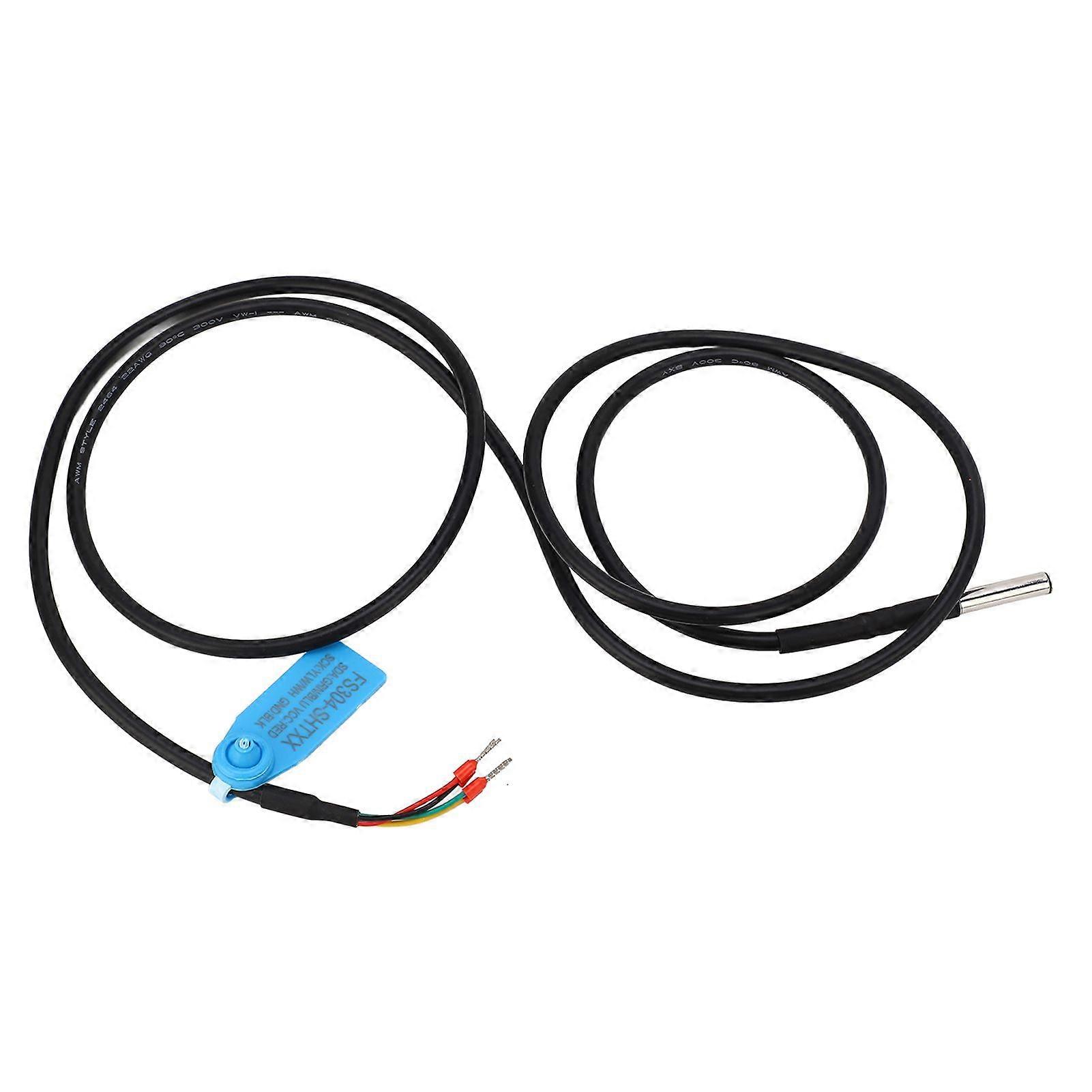 Soil Moisture Sensor Digital Temperature Humidity Probe Sensor DC3.3V 3 Meter Cable FS304 SHT30
