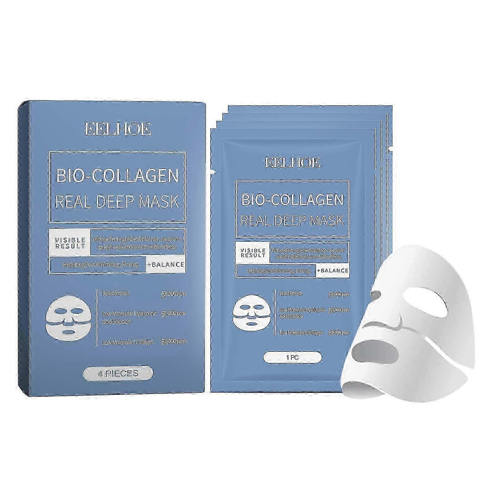 Bio-Collagen Deep Hydration Mask - Aufhellende und straffende Behandlung ...
