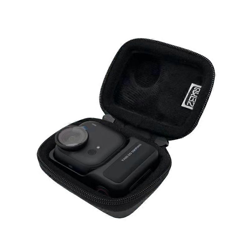 Camera Bag Action Camera Case Accessories for Insta360 Go Ultra (Black)