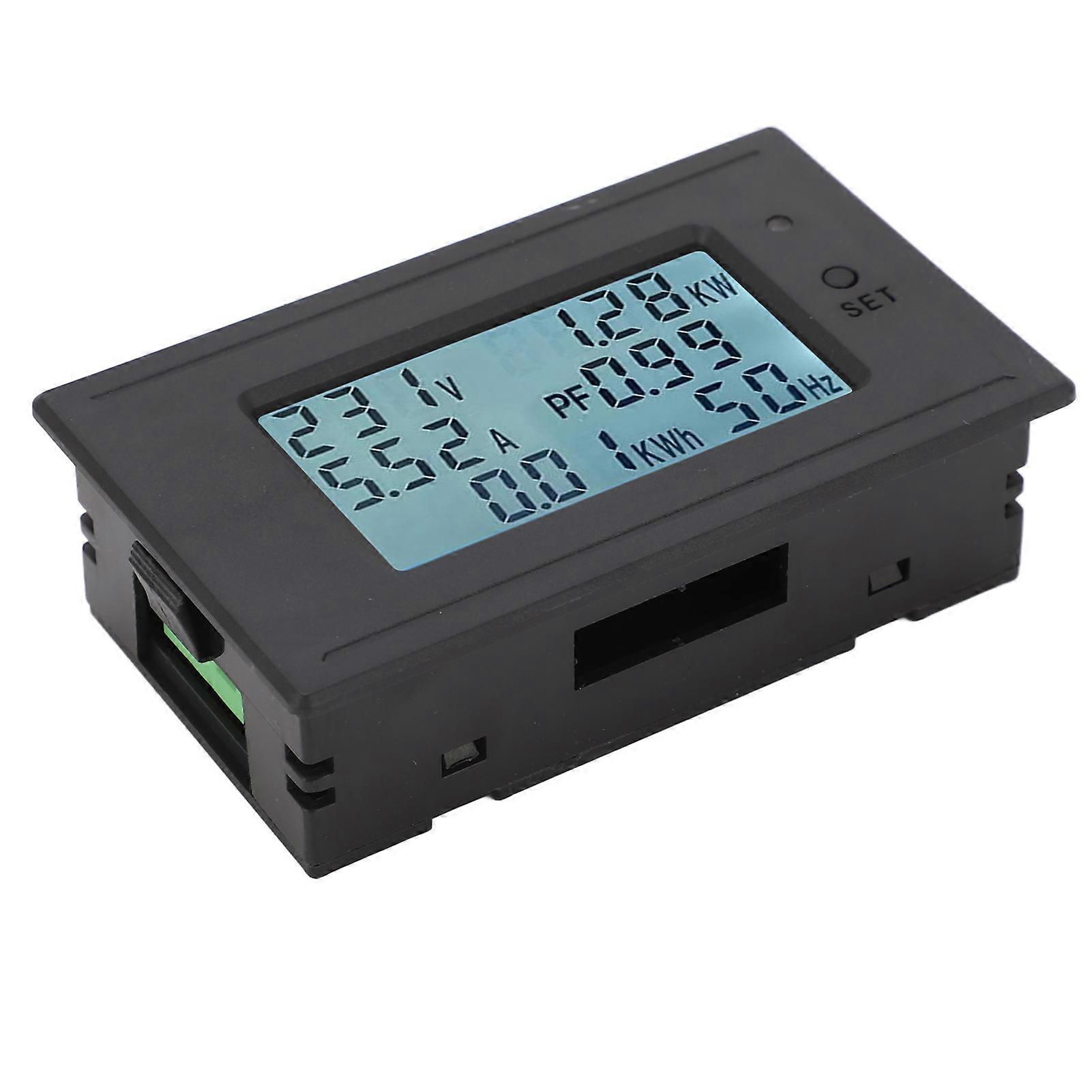 Battery Capacity Monitor AC20 LCD Digital Display 40-280V 0-20A