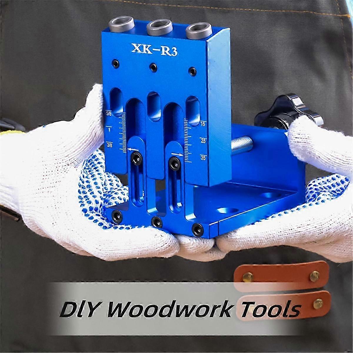Adjustable Pocket Hole Jig Diagonal Hole Locator