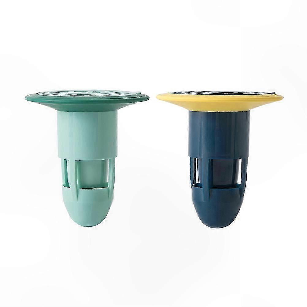 2-Pack Floor Drain Seal Rings for Sewer Pipes, Anti-Odor & Waterproof Replacement Components
